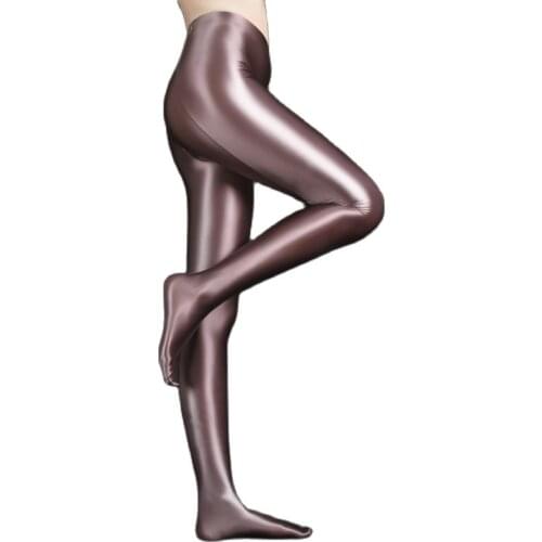 Plus Size Shiny Pantyhose Nylons Lady Stockings Collant Femme Hot Pants Push Up Leggings Fitness Legging Trousers Streetwear