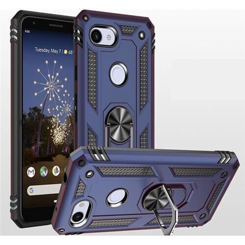 Armor Shockproof Case For Google Pixel 3a 4a 4 5 XL pixel4a Cover Kickstand Ring Case For Pixel 4a 3a pixel 5 4 xl Capa Funda