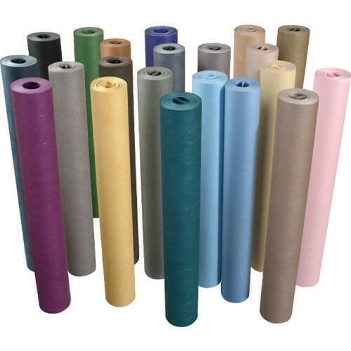 Home Plain Wall Papers Modern Decor Solid Color Silk Textured Wallpaper For Walls Fabric Bedroom Wall Paper Green Blue