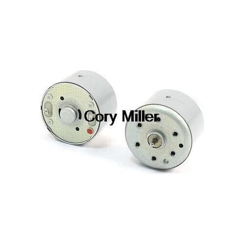 DC 6V 6400RPM 25 x 18mm Body Carbon Motor for Car Toy