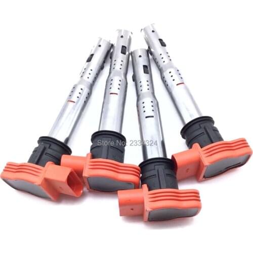 Ignition coil for Audi A4 A5 A6 A8 Q5 Q7 R8 VW Touareg 06E905115E/06E905115D/06E905115C/06E905115B 06E 905 115E