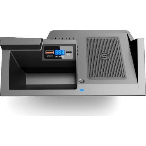 Left Hand Drive Wireless Charging Phone Panel For Mazda CX-5 2017 2018 Car Wireless Fast Charger Pad Holder For Mazda CX5 2019