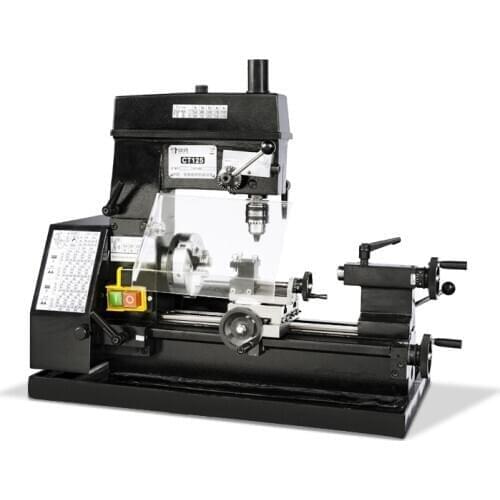 CT125 small lathe, drilling, milling, watch machine, teaching machine, multi-function machine tool
