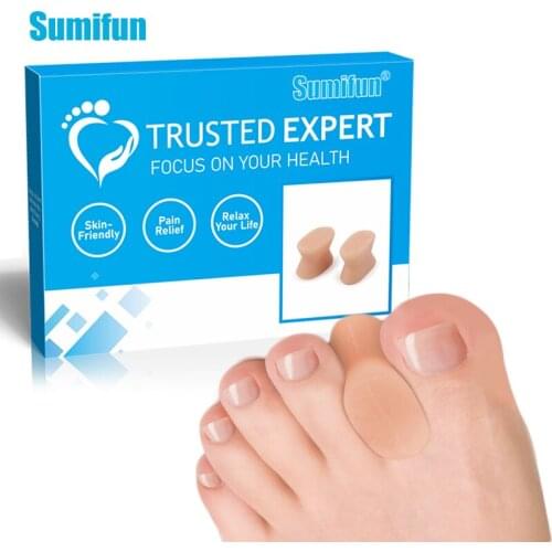 Soft Transparent Silicone Toe Separator Hallux Valgus Bunion Corrector Straightener Toe Spacer Foot Care Tool Size L/M