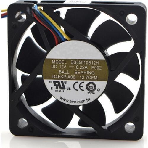 New 5cm DASA0510B2H 50X50X10 12v 0.22a 4Wire PWM Cooling fan FOR DELL D4FKP-A00 D4FKP:A00 MF50101V1-Q020-S99 DS05010B12H