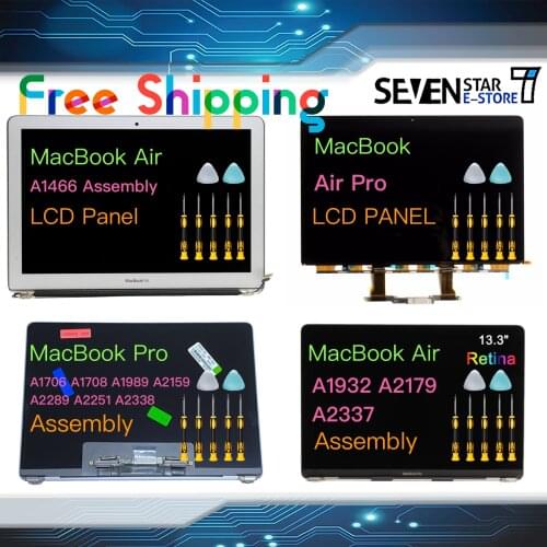 Genuine New A1706 LCD Assembly for Macbook Pro Retina 13" A1708 LCD Screen Full Display Assembly Complete Grey Silver MLH12LL/A