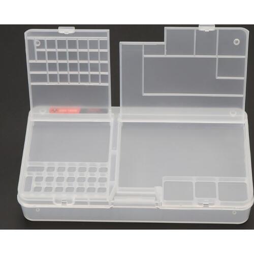 Drop Wholesale Multi Functional Mobile Phone Repair Storage Box For IC Parts Smartphone Opening Tools Collector Dropshipping