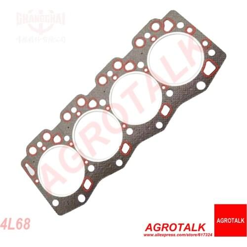 Cylinder head gasket for Changchai engine 4L68 / 4L88 , part number
