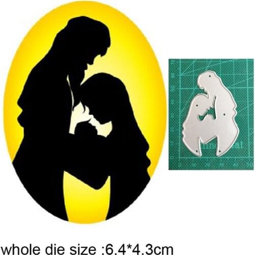 Nativity Scene Frame New 2021 Metal Cutting Dies for DIY Scrapbooking Paper and Card Making Decorative Embossing Dies Craft dies