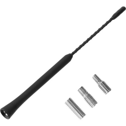 Car Radio Universal Flexible Anti Noise Bee-sting Aerial Ariel Arial Antenna 9" 3.0