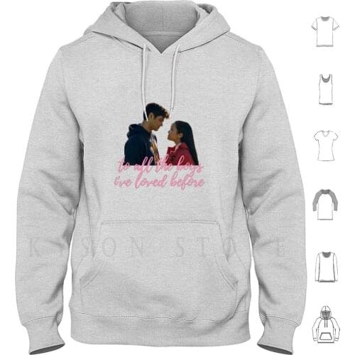To All The Boys I've Loved Before Hoodie Long Sleeve Noah Centineo To All The Boys Ive Loved Before Romance Teen