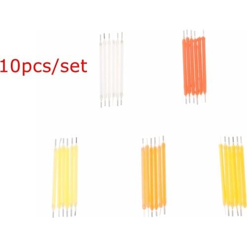 10Pcs Bulb Filament Lamp Parts DC 12V LED Light Accessories Diode Filame For Repair LED bulb