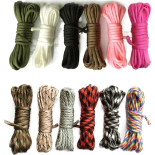 3 Meters Dia.4mm 7 Stand Cores Paracord for Survival Parachute Cord Lanyard Camping Climbing Camping Rope Hiking Clothesline