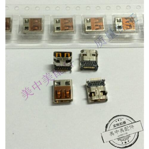 3pcs) Micro HDMI Mini Mini HD female socket HDMI 19pin connector plug in all