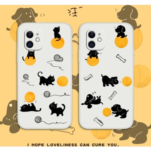 Haughty Kitty Phone Case For iPhone 12 Pro Max 11 X XS XR XSMAX SE2020 8 8Plus 7 7Plus 6 6S Plus Silicone Cover