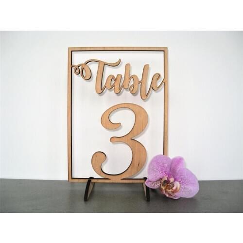 Wood Table Numbers, Table Numbers Geometric, Rectangle Table Numbers, Wedding Table Numbers Rectangle, Geometric Table Numbers