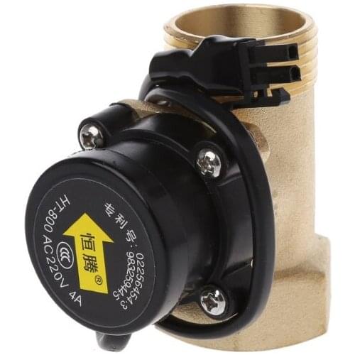 HT-800 1 Inch Flow Sensor Water Pump Flow Switch Easy To Connect S02 21 Dropship