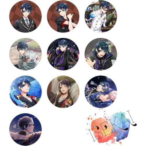 Twisted Wonderland Game Deuce Spade Collection Heartslabyul Metal Badge Brooch Pins