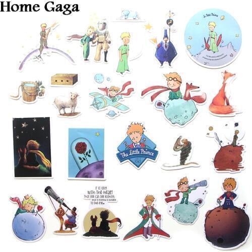 Homegaga 23pcs anime prince collections scrapbooking decal Creative DIY decorative stickers cartoon notebook phone D1749