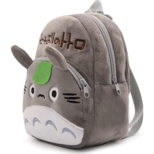 2-5 Age Baby Kindergarten Cartoon School Bags Cute Totoro Plush Backpacks for Kindergarten Boys Girls Lovely Candy Bag Toys