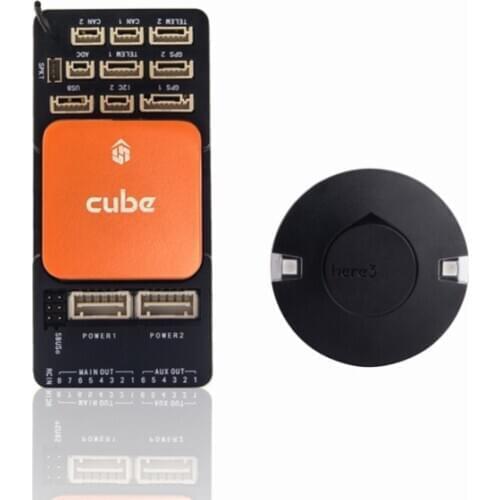 Pixhawk 2 Open Source H7 Chip Autopilot Flight Controller with Here3 GPS GNSS Combo For Fixed-Wing Multicopter ADS-B PIX Drone