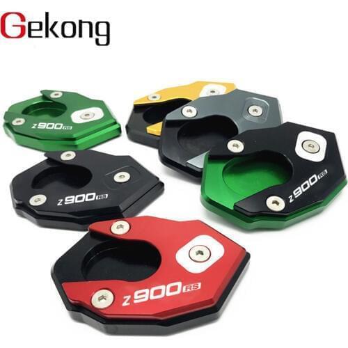 Fit For KAWASAKI Z900 Z900RS Z900/RS Motorcycle Accessories CNC aluminum motorcycle side support extend extension
