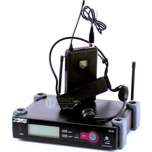 Professional Headworn Dynamic Microphone For WH20TQG Wireless Headset Mic Karaoke Cordless Microphones SLX4 Bodypack Transmitter