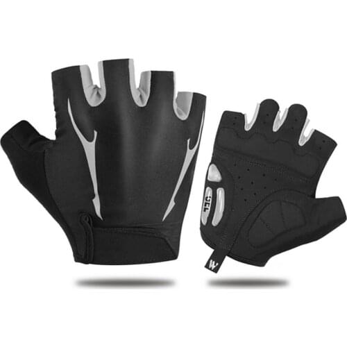 Cycling Gloves Non-slip and Sweat-proof Gloves Half-finger Men and Women Cycling Gloves Breathable Shock Absorption