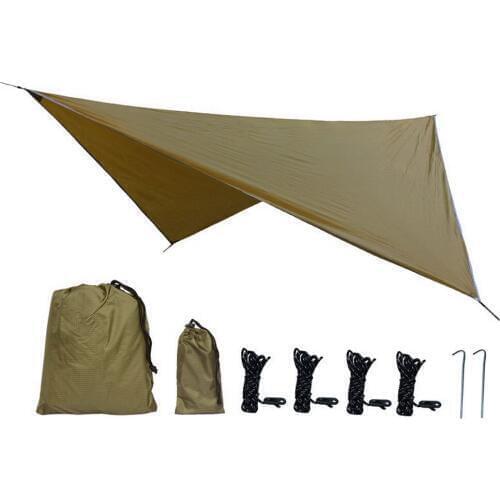 Waterproof Beach Sun Shelter Tarp Tent Shade Ultralight UV Garden Awning Canopy Sunshade Outdoor Camping Hammock Rain Fly