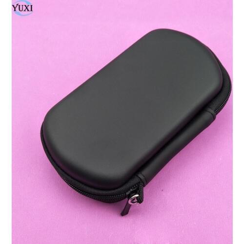 YuXi Black Hard Carry Zipper Protective Storage Case Bag Game Pouch Holder For Sony PSP Go