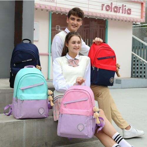 2021 New University Of Oxford spinal care backpack middle school bag for girls boys