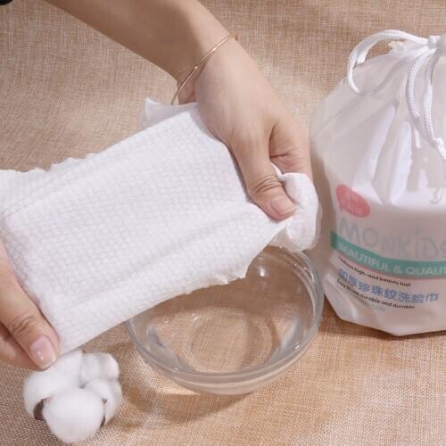 260G Disposable Face Towel Non-Woven Facial Tissue One-Time Makeup Wipes Cotton Pads Facial Cleansing Roll Paper Facial Care