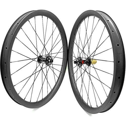 29er carbon mtb wheels 40x25mm tubeless Asymmetry boost 110x15 148x12 thru axle mtb disc wheels race mtb bicycle wheels
