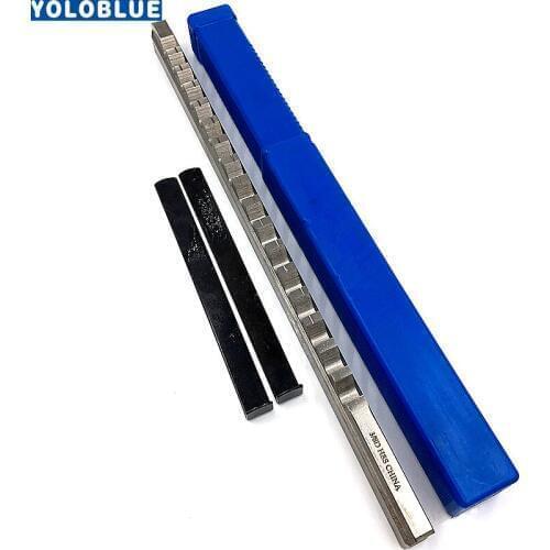 3/8 Keyway Broach D Push-Type Inch Size HSS High Speed Steel Broach Cutting CNC Machine Tool