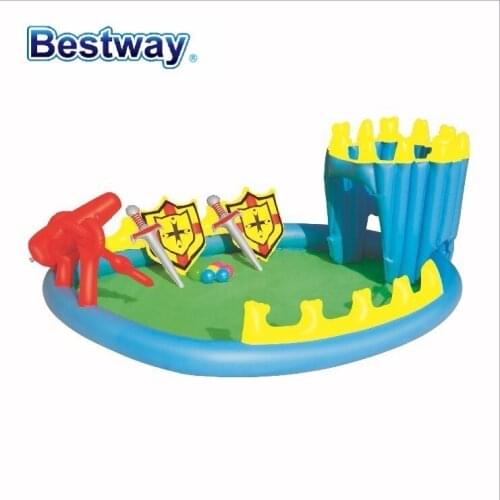 52169 Bestway 73"x59"x27" Siege Play Pool 185x150x69cm Siege Recreation Pool Inflatable Pool Bath Ball Pool