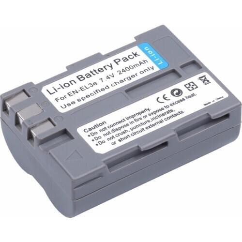 1Pcs Probty EN-EL3e EN EL3e ENEL3e Battery for Nikon D30 D50 D70 D70S D90 D80 D100 D200 D300 D300S D700 Digital Camera