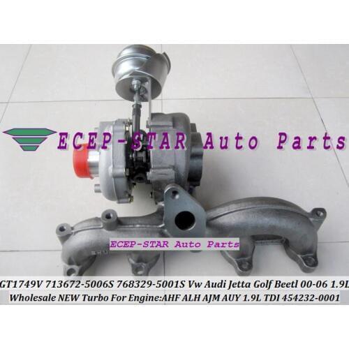 Free Ship GT1749V 713673 713673-5005S 54399880017 54399700017 For Audi A3 Galaxy Golf Sharan For Skoda Octavia I 1.9L AUY ASV D