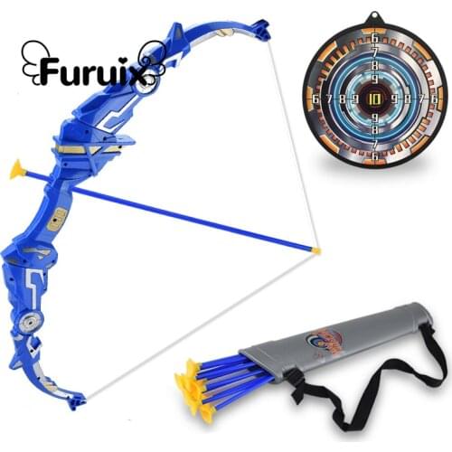 Safe Shooting Practice Toys Sport Series Archery Shooting Set Bow and Arrow Toys Basic Archery Set Outdoor Hunting Game