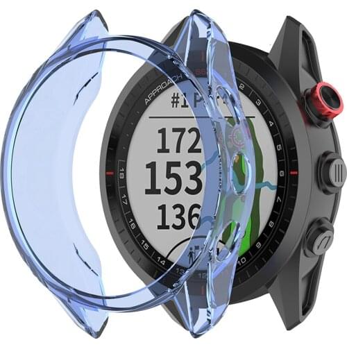 TPU Case Cover for Garmin Approach S62 Watch Anti Scratch Frame Shell Protector Watch Protect Shell Accessories