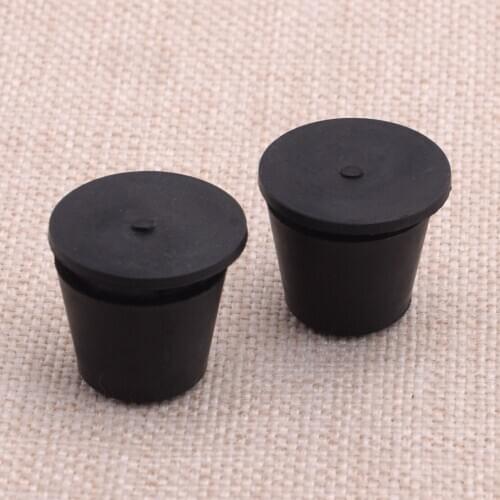 CITALL 2Pcs/Set 74175-SJA-000 Black Hood Cushion Bump Stop Rubber Fit For Honda Accord Civic City CRV RL RDX