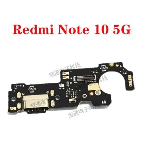 For Xiaomi Redmi Note 10 5G USB Charger Charging Port Ribbon Flex Cable USB Dock Connector Board