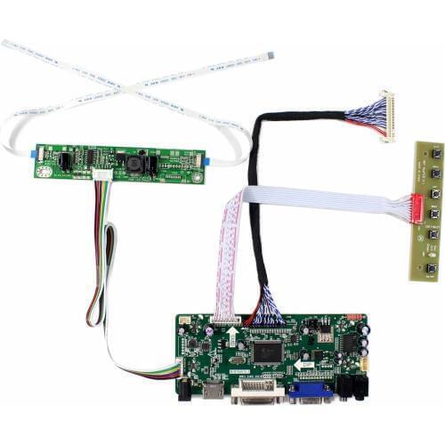 H DMI+DVI+VGA+Audio LCD Controller Board Work for 21.5inch 1920X1080 M215HW01-V6 LCD Screen