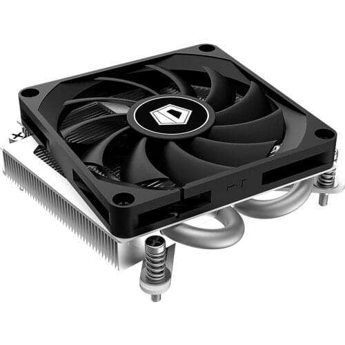 ID-COOLING is-27i for ITX and HTPC systems Low-Profile TDP 65W CPU Cooler Ultra slim, only 27mm high, For Intel