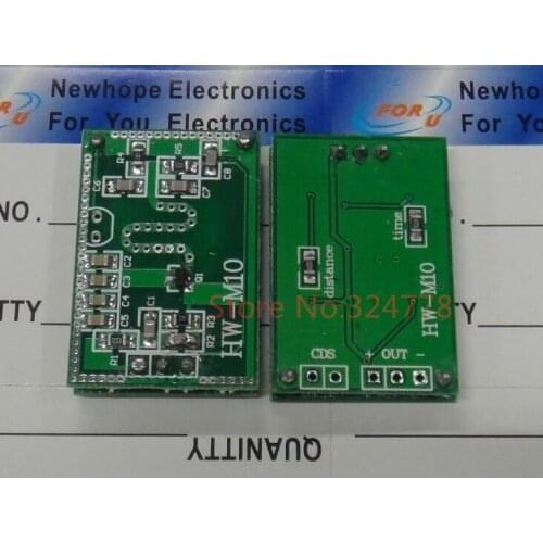 Microwave sensor body sensor switch module HW-M10-2
