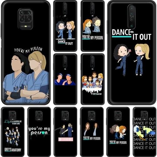 Anatomy You're My Person Fashion Medical Phone Case For Xiaomi Redmi Note 9S 9 8 7 10 Pro 8T 9C 9A 8A Soft Silicone Smart Cover