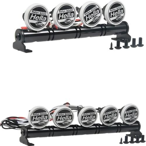 Multi-Function Bright LED Light Lamp Bar for 1/10 RC Crawler Traxxas TRX-4 TRX4 SCX10 RC Crawler RC Car