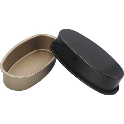 2020 New Oval Shape Non-stick Baking Tray Cake Pop Moulds Bread Loaf Mold Cheese Cake Tin Pan Kitchen Cooking Baking Tool