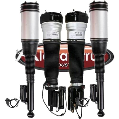 Front Rear Air Suspension Shock Absorber Struts For 2003-2006 Mercedes-Benz S-Class W220 w/AIRMATIC & ADS w/4MATIC New 4PCS/Set