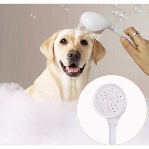 Portable Handheld Splash Shower Tub Sink Faucet Attachment Sprinkler Kit Head Spray Shower Washing Pet Hose