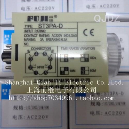 ST3PA-D AC220V 10S / 100S / 10M / 60M time relay